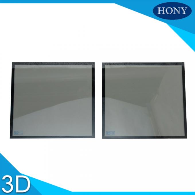 Acrylic Frame Linear Or Circular Polarized Lens Filter For 3D Projector Use