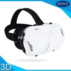 Portable 3d Virtual Reality Glasses , Promotional Vr 3d Glasses For Mobilphone