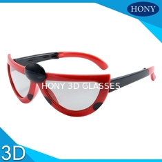 Kids Folding Model Linear Polarised 3d Glasses With 0.7mm Thicknesss Lens