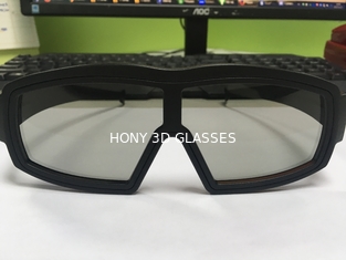 Cinema Used Black Linear Polarized 3d Glasses Imax Eeywear With Big Frame