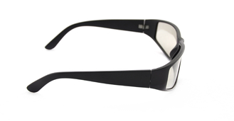 Plastic Frame Circular Polarized 3D PC Glasses For Games , Gift