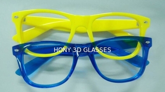 Cinema White Circular Polarized 3D Glasses foldable arms WITH Anti UV