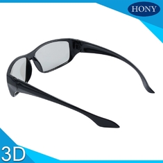 PC Plastic Polarized Circular Passive 3D Glasses For Movies