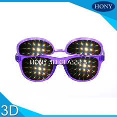 Amazing light 3D Diffraction Glasses flip up double lens 3d firework glasses
