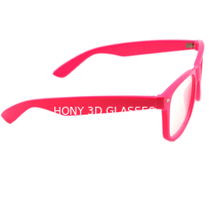 Premium 3D Diffraction Glasses Clear Lens 3D Glasses Ideal For Raves , Music Festivals