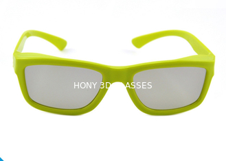 Green Color Cinemas 3D Glasses For Passive 3D TVs,Adult Sized Passive Circular Polarized 3D Glasses