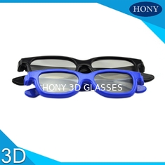 Cinema Disposable 3D Glasses Kids Frame With Circular Polarized Lenses One Time Use