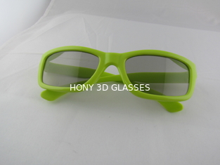 Expendable Cinema 3D Glasses Passive Circular Polarized Eyewear Soft Frame