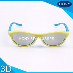 Real D Plastic 3D Glasses For Adults Blue Orange Yellow Movie Theater Glasses