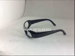 3D Polarized Glasses Passive Circular Polarized Eeywear For Cinema Use