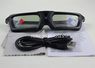 Infrared Active Shutter 3D TV Glasses Universal With Mini USB Connector