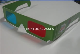 Red And Cyan Anaglyph 3D Glasses 