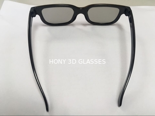 Reusable Plastic Circular Polarized 3D Glasses For Movie Theater With Anti Scratch Lens