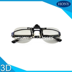 Imax Cinema 3D Linear Polarized Glasses Clip Frame For Near - Sighted