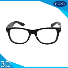PC Plastic Frame Material Linear Polarized Glasses For 3D 4D Imax Cinema