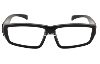 Promotional Plastic Diffraction Grating Film Glasses With Black Frame