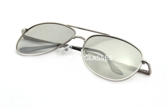 Metal Frame Linear Polarized 3D Glasses For Imax Movie Pilot Fashion Frame