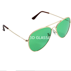 Durable Mood Boosting Color Therapy Eyewear Metal Frame Anti Scratch