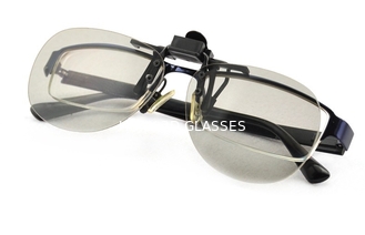 Convenient Clip Active Shutter Glasses Circular Polarized With No Bubble