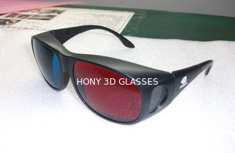 0.72mm TAC Lens Linear Polarized 3d Glasses Red Blue For Computer Games