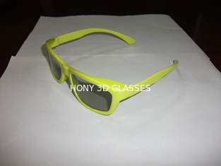 Thin Lenses Linear Polarized 3D Glasses For Cinema With ABS Strong Frame