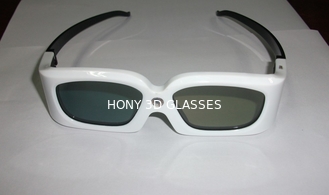 High Tech DLP Link Active Shutter 3D TV Glasses Rechargeable CE FCC ROHS