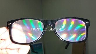 different color PC frame 3d firewroks glasses with custom printing
