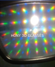 Viewing 3D Firework Glass Laser Show With Powerful Diffraction Effect