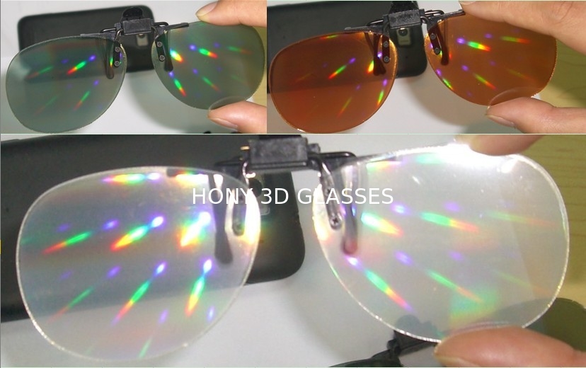 Thick Lense 3D Fireworks Glasses Hello Kitty Style For Girls