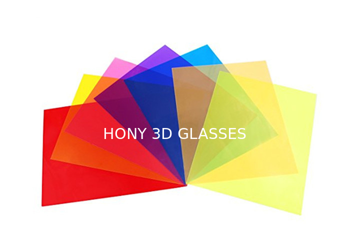 0 Degree Glossy Red Blue Golden Color Polarized Film Sheets for LCD,Color LCD Polarizer Film With Adhesive