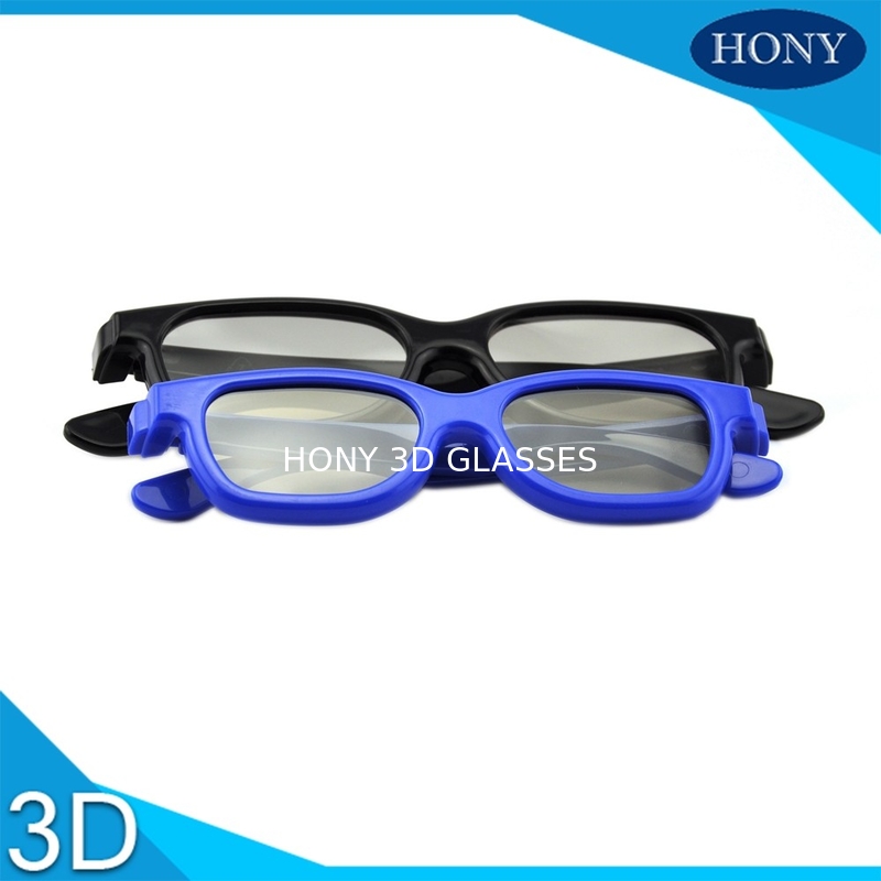 Passive 3D Glasses Circular Polarized Lenses Adult Size Disposable Use
