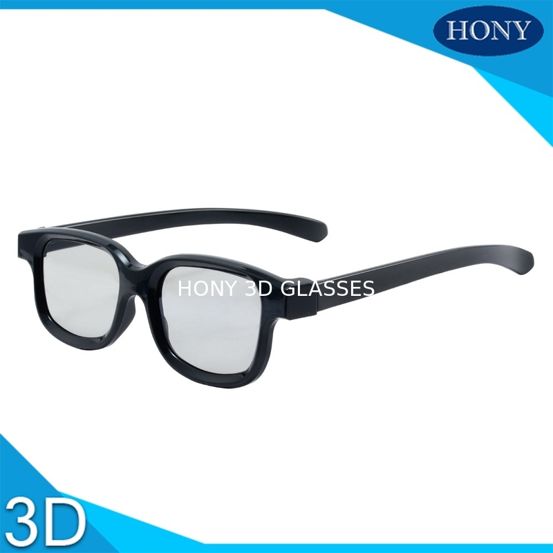 Adult Size Passive Cinema 3D Glasses Polariztion Lens For IMAX System