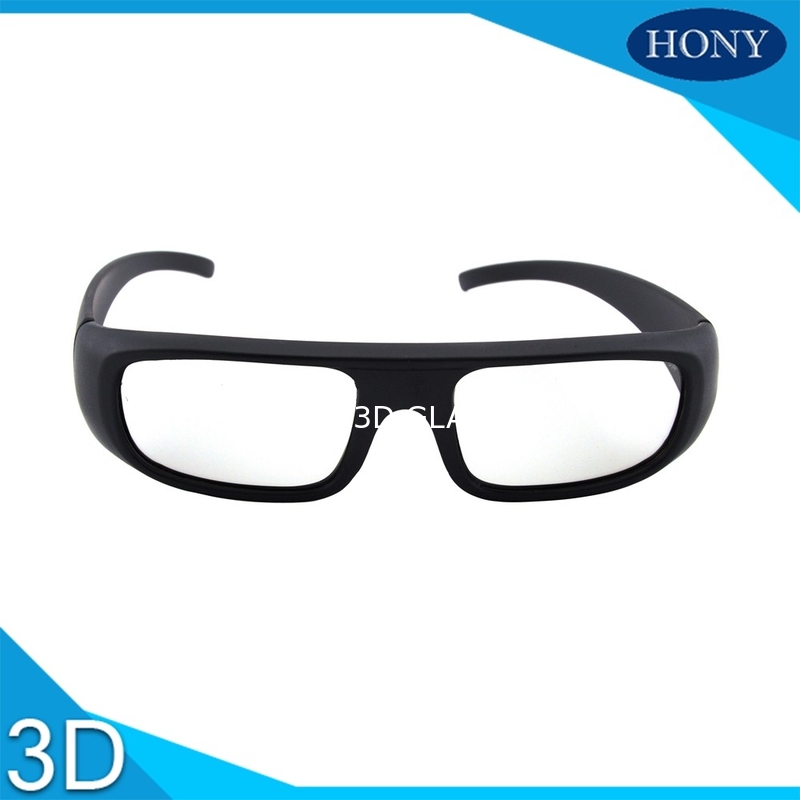 Washable Passive Linear Polarized 3D Glasses For Movie Theater PH0012LP