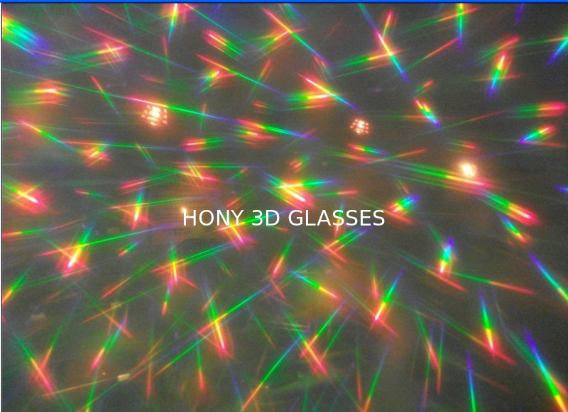 single/pack of 5 Amazing Holographic images Magic Christmas/Firework Glasses