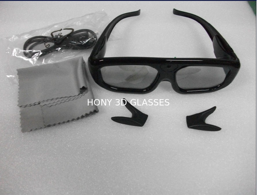 Universal Active Shutter 3D TV Glasses
