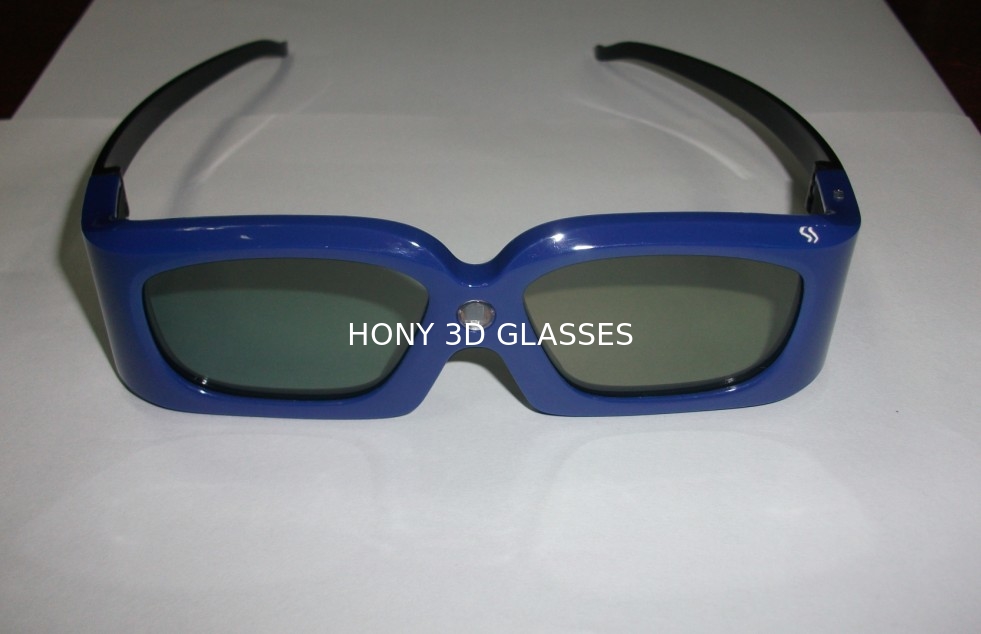 Durable Stereoscopic Active 3D Glasses For Watching Movies , CE RoHS Listed