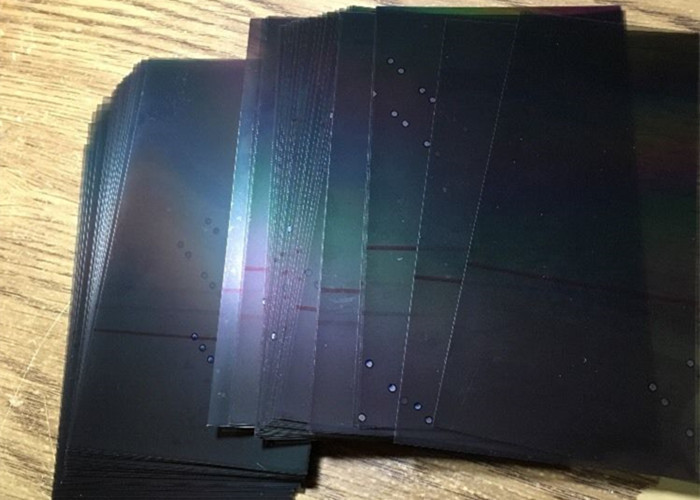 Custom Glossy LCD Polarizer Film Roll , Linear lcd monitor polarized film 90 145 Degree