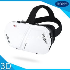 Portable 3d Virtual Reality Glasses , Promotional Vr 3d Glasses For Mobilphone