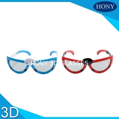 Kids Folding Model Linear Polarised 3d Glasses With 0.7mm Thicknesss Lens