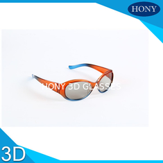 Children Circular Polarized 3d Player , 3d Polarized Glasses 0.7mm Thickness Pc Frame
