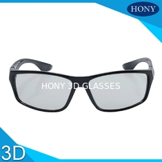 Logo Printed Circular Polarized 3D Glasses For Reald Or Masterimage Cinema System