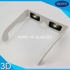 Paper Diffraction 3D Fireworks Glasses Spiral 3d Holographic Glasses Full Color Print