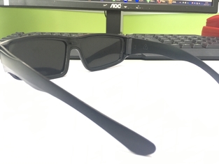 Black Silver Color Solar Viewing Glasses , Anti Scratch Sun Viewing Glasses Density 5