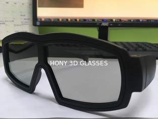 Cinema Used Black Linear Polarized 3d Glasses Imax Eeywear With Big Frame