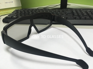 Cinema Used Black Linear Polarized 3d Glasses Imax Eeywear With Big Frame