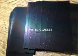 Custom Glossy LCD Polarizer Film Roll , Linear lcd monitor polarized film 90 145 Degree