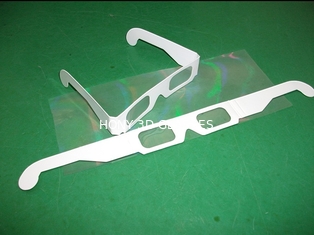 Flip Clip Style Plastic 3D Fireworks Glasses 4C CIS Paper Frame