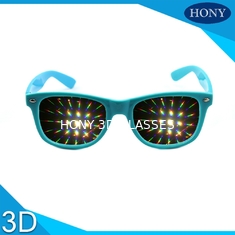 Diffraction glasses clear 13500 lines per inch for firework glasses