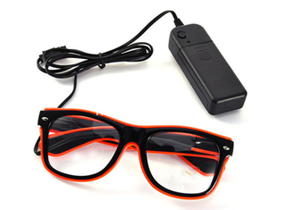 Blinking Glasses Light Up Flashing LED Glasses El Wire for Party Concert