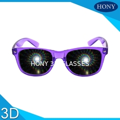 Party 3D Diffraction Glasses spiral diffraction effect fireworks 3d glasses